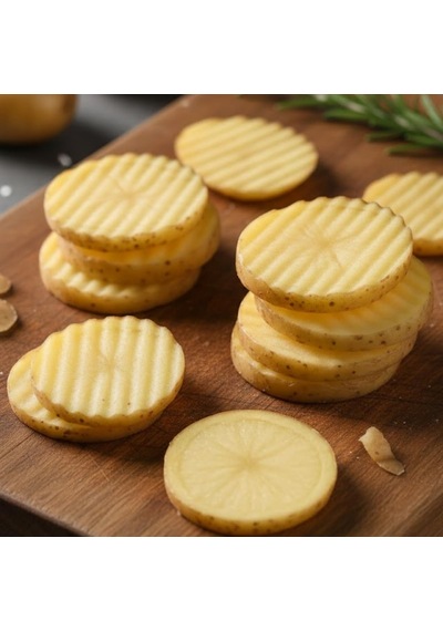 Manuel Patates Dilimleyici Kesici / Parmak Patates Doğrama Aparatı / Soğan Havuç Salatalık Cips Yapma Aparatı / Pr Diğer