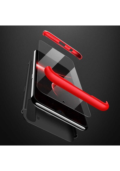 Realme 5 Kılıf Zore Ays Kapak Gold
