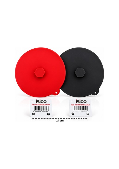İbico K22-019 Silikon Tencere Vakum Kapağı Renkli- 20'li Paket