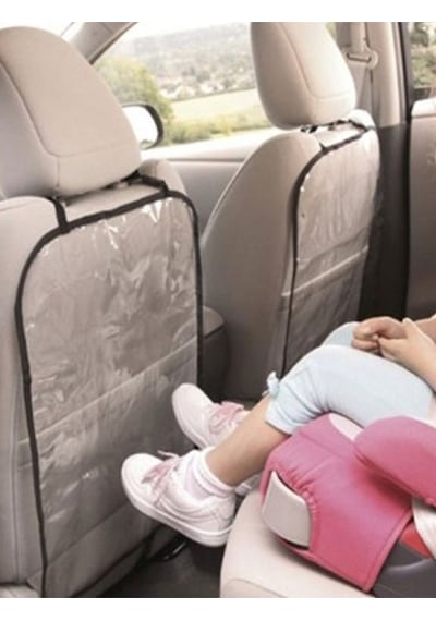 Araba Koltuk Arkası 1 Adet Koruyucu Kılıfı Şeffaf