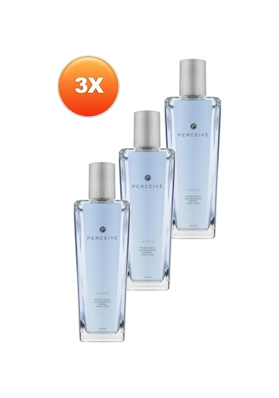 Avon Perceive Parfümlü Kadın Vücut Spreyi 3 x 75 ML