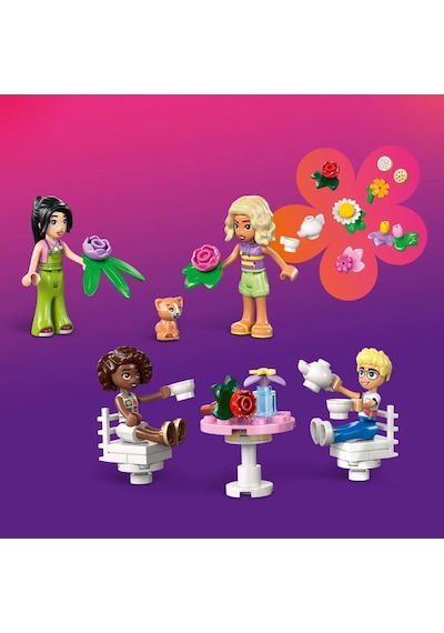 LEGO® Friends Bitki Kafe ve Çiçekçi Dükkanı 42671 - 9 Yaş ve Üzeri Çocuklar için Yaratıcı Oyuncak Yapım Seti (1138)