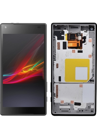 Cbtx Sony Xperia Z5 Kompakt / E5803 / E5823 / Z5 Mini Sayısallaştırıcı Uyumlu Lcd Ekran Çerçeveli Tam Montaj Siyah