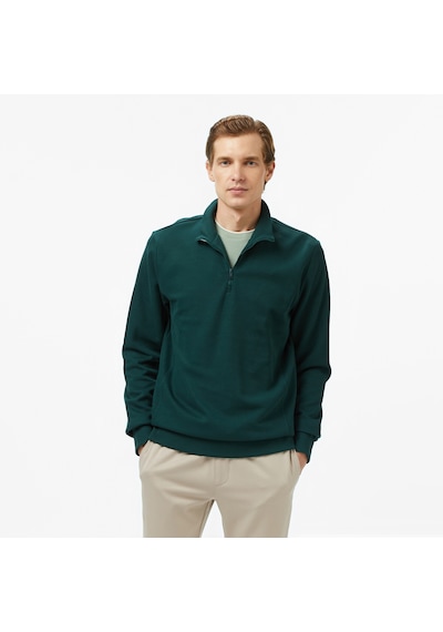Nautica Erkek Yeşil Classic Fit Sweatshirt Düz K57092t Yeşil