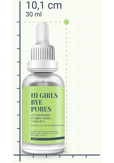 She Vec Hi Girls Bye Pores Akne ve Leke Karşıtı Bakım Serumu 30 ML