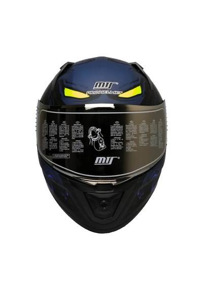 Mts Prohelmet 801 Mision Blue Mavi-siyah