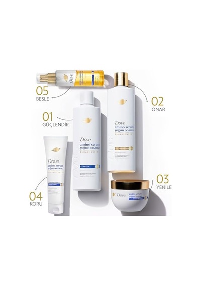 Karşıtı Direnç Kremi Amino Serum Yoğun Onarıcı 150 Ml 4 Paketi