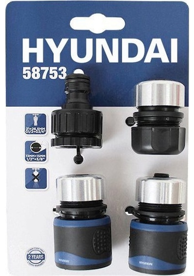 Hyundai 58753 Hortum Bağlantı Adaptörü Seti 4 Parça