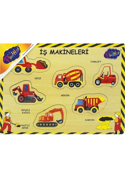 194/195-Ony Ahşap Tutmalı İş Makineleri