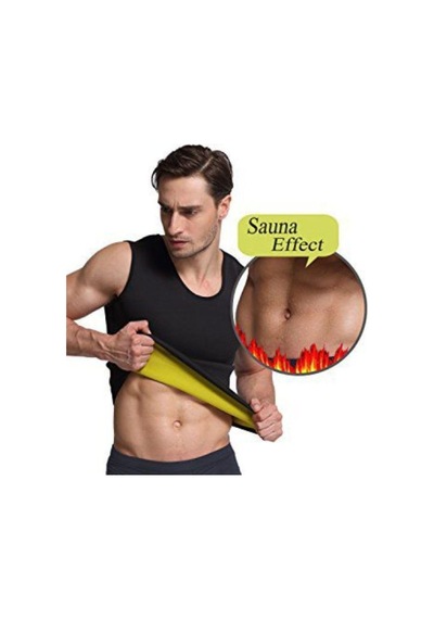 Multiflexpro Neopren Erkek Termal Sauna Terletici Spor Siyah