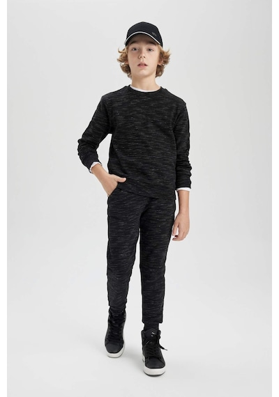 Defacto Erkek Çocuk Beli Bağcıklı Lastikli Paça Cepli Jogger Eşofman Altı B8915A823CWBK81 Gri Defacto Erkek Çocuk Beli Bağcıklı Lastikli Paça Cepli Jogger Eşofman Altı B8915A823CWBK81 Gri