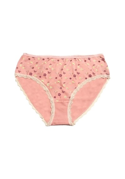 İkikareshop Berrak Kadın Bato Külot Pembe Renk 11282 Çok Renkli