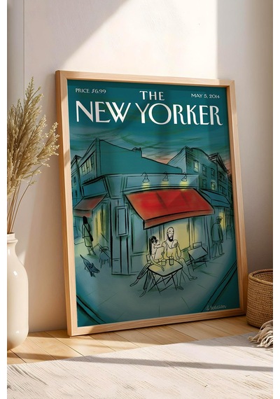 The New Yorker Çerçeveli Tablo May 5 2014