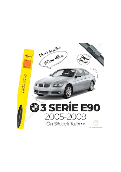 Bmw E90 Muz Silecek Takımı 2005-2009 İnwells