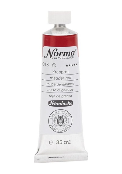 Schmincke Norma Profesyonel Yağlı Boya 35 ML 318 Madder Red