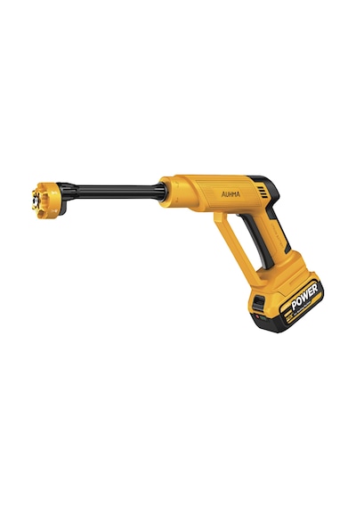 Auhma Acr-10 Şarjlı Araç Yıkama Makinesi Sarı 203 Psı 170w Basınçlı Oto Yıkama Seti 3820 Fırçasız