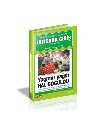 Iktisada Giriş Meslek Yüksekokulları Için Ders Kitabı Prof