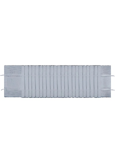 Perde Ekstraforu Perde Büzgü Şeridi Büzgülü Pile (25 Mm) 5 Metre