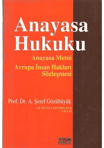 Anayasa Hukuku - Anayasa Metni Avrupa İnsan Hakları Sözleşmesi