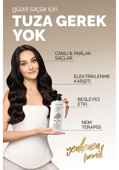 Dp Hindistan Cevizi Yağı Özlü Şampuan 800 Ml - Kuru Ve Yıpranmış Saçlar İçin Yoğun Nemlendirici, Onarıcı Ve Elektriklenme Karşıtı Bakım