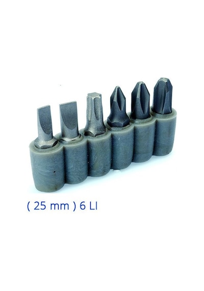 İzeltaş Bits Set 25 Mm 6 Li