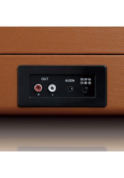 Classic Phono Tt-10bn, Hoparlörlü Pikap, Kahverengi Standart