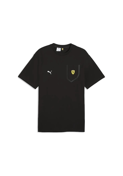 Puma Ferrari Tech Tee Siyah Erkek T-shirt & Polo