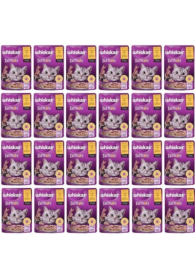 Whiskas Tasty Mix Kuzu&hindi Kedi Maması 85 Gr 24x