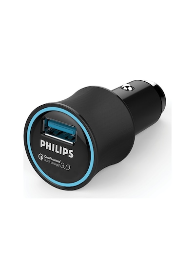 Philips Uyumlu Dlp2552Q Siyah Araç Seyahat Şarj Cihazı