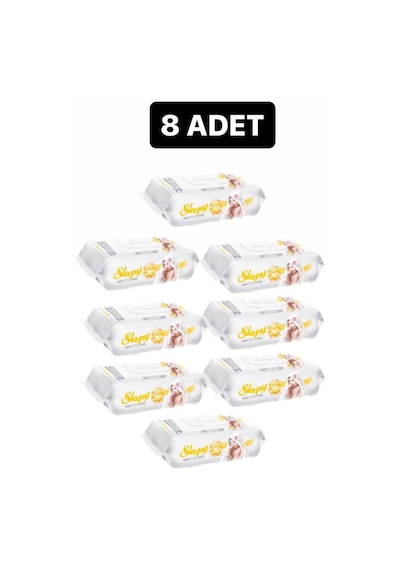 Sleepy Sensitive Islak Havlu 8 x 90'lı 720 Yaprak
