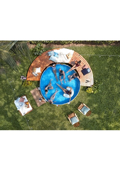 Bestway® 561RW TANX Yuvarlak Yer Üstü Havuz 10'' x 24''/3.05m x 61cm