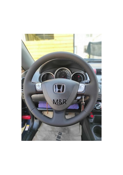 Honda Jazz Kaplama Deri Direksiyon Kılıfı