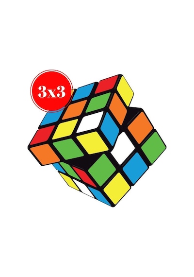 3x3 Zeka Küpü Akıl Küpü Rübik Küp Eğitici Küp Sabır Küpü