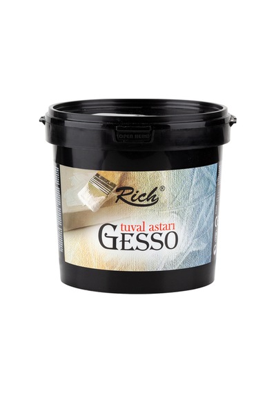 Rich Gesso Tuval Astarı 1000 Gr. Karışık Çok Renkli