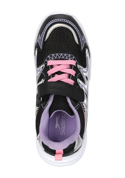 Slazenger Kyrıe New P Kız Çocuk Siyah / Mor Günlük Spor Ayakkabısı Siyah - Mor