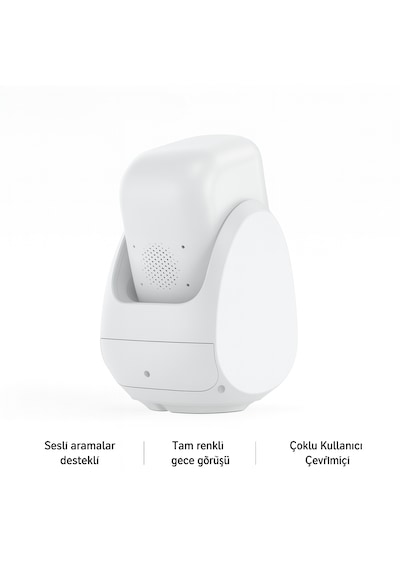 Cr08 Akıllı Güvenlik Kamerası Çift Yönlü Ses Multiplayer Online Full Hd Gece Görüşü Ev Ofis