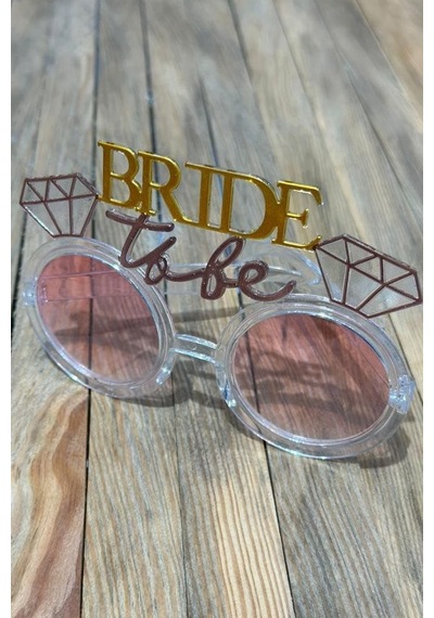 Parti Gözlülüğü Bride To Be Gümüş Pembe 3+ Yaş