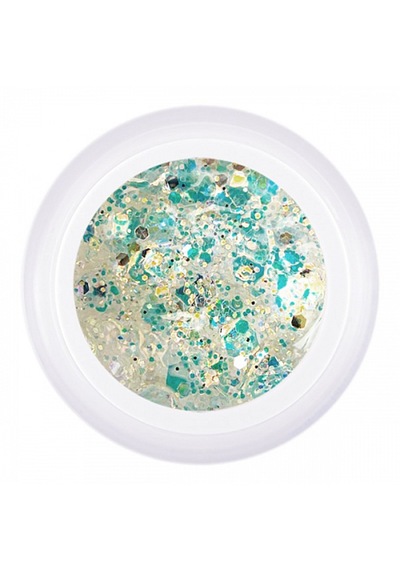 Nail Art Tasarım Jel Gel Korean Opal 5 Gr Işıltılı Nail Art Jeli Beyaz