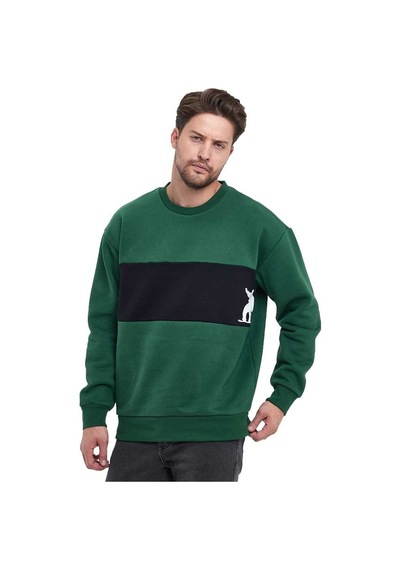 Adams Erkek 3 İplik Oversize Sweatshirt 001