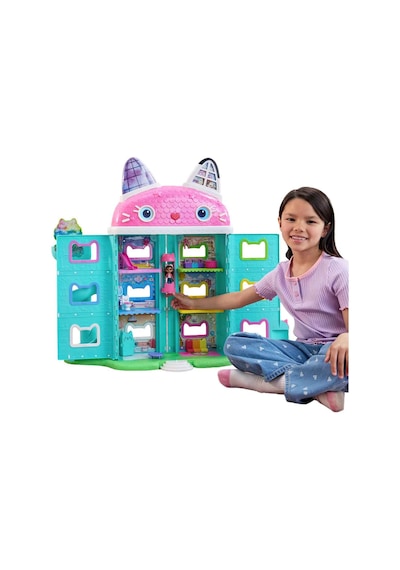 Gabby S Dollhouse Sesli Ve Işıklı İnteraktif Oyun Evi 73 Cm 001