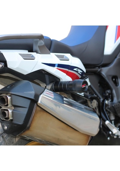 GP Kompozit Honda Africa Twin CRF1000L 2016-2019 Uyumlu Egzoz Koruma Takozu Siyah