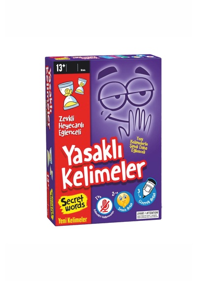 Yasaklı Kelimeler Secret Words - Tabu - Eğlenceli Ve Zeka Geliştirici Kelime Oyunu