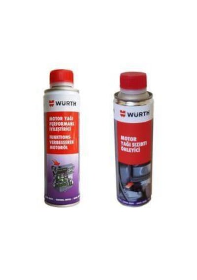 Würth Motor Yağı Performans İyileştirici + Motor Yağı Sızıntı Ön