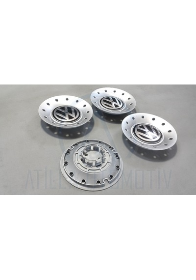 4 X Vw Golf 4 1998-2004 Çelik Jant Göbeği - Kapağı 164mm
