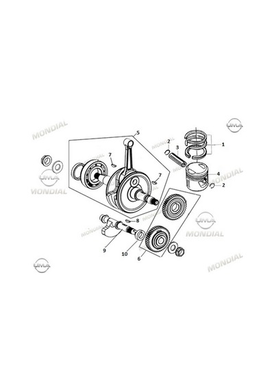 MONDİAL RX1 ENDURO SEKMAN