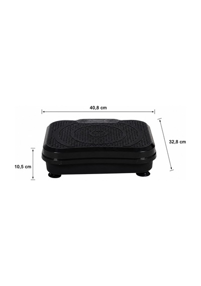Basic Vibration Plate - Titreşimli Egzersiz Ve Spor Cihazı Siyah