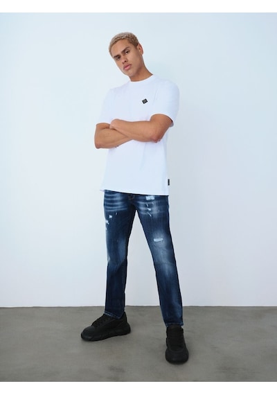 LOFT Ricardo Slim Fit Erkek Pantolon Lf2040379 Q1.v1 Denim LOFT Ricardo Slim Fit Erkek Pantolon Lf2040379 Q1.v1 Denim