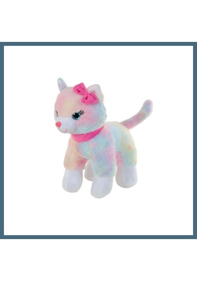 Bezos 62555 30 Cm Pembe Tokalı Kedi Agc