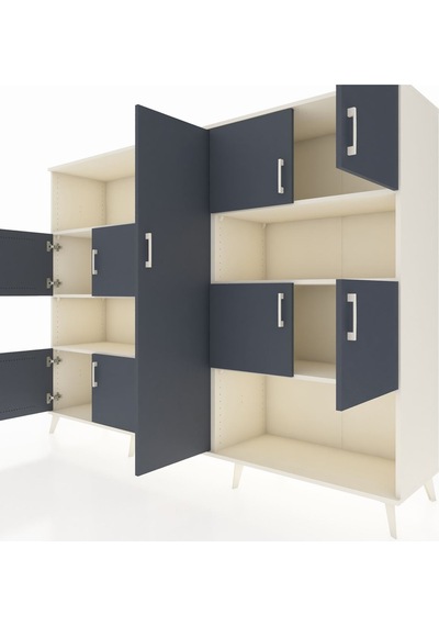 Hyperion Dolap 10 Raflı 9 Kapaklı 220x44x163 Aytaşı-antrasit/ayta Aytaşı-antrasit/aytaşı Hyperion Dolap 10 Raflı 9 Kapaklı 220x44x163 Aytaşı-antrasit/ayta Aytaşı-antrasit/aytaşı