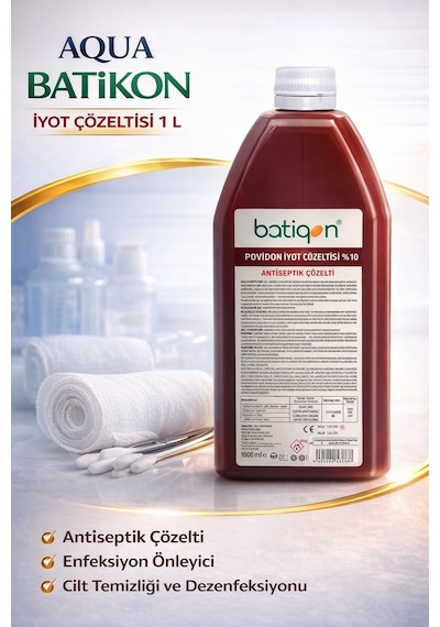 Batiqon Povidon Iyot Çözelti 1 L